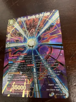 Dragonball Super Card SS4 Gogeta, Thwarting the Dark Empire BT14-129 SPR - Image 4