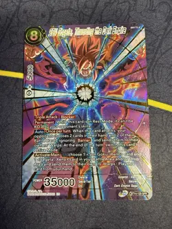 Dragonball Super Card SS4 Gogeta, Thwarting the Dark Empire BT14-129 SPR - Image 1