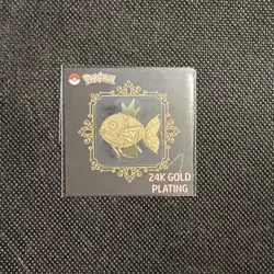 Magikarp - 24k Gold Plated Sticker - Pokemon Striking Popping Candy [Korean] - Image 1