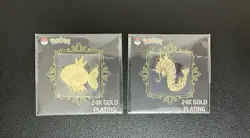 Korea Pokemon Striking Popping Candy 24k Gold Plated Sticker Lot 10 Popular Set - Image 4