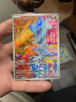 2024 Pokemon EN Deerling Full Art Illustration Rare Holo 165/162 NM - Image 1