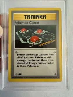1999 Pokemon - 1st Edition Shadowless Pokemon Center Base Set 85/102 PSA 9 Mint! - Image 3