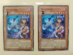 2x Yugioh! Tsukuyomi SD6-EN011 Common 1st Edition LP - Image 1