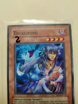 2x Yugioh! Tsukuyomi SD6-EN011 Common 1st Edition LP - Image 4