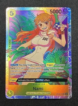 One Piece TCG - Nami OP08-106 SR - Two Legends - English - NM - Image 1
