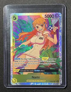 One Piece TCG - Nami OP08-106 SR - Two Legends - English - NM - Image 3