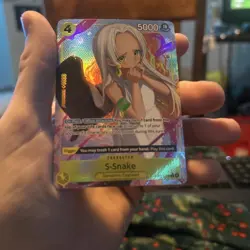 S-Snake (Alternate Art) OP13-114 Carrying On His Will Foil - Image 1