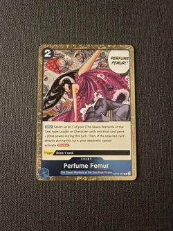 NM One Piece TCG English OP07-057 Perfume Femur R Foil - Image 1