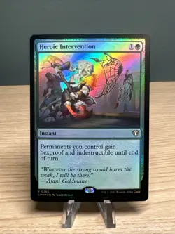 Heroic Intervention - 0295 Rare Foil NM (MTG: Commander Masters) - Image 1