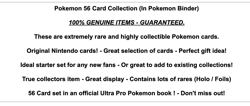 Pokemon Binder with Holo Cards in Bundle Folder Joblot Starter Deck Collection - Image 2