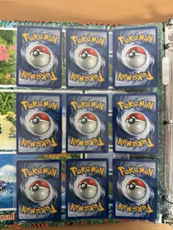 Complete English Southern Islands Set 18/18 Pokemon Cards with Binder. NM - Image 3