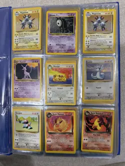 Vintage Charizard Toysite Pokemon Card Binder With Over 70 Cards - Image 2