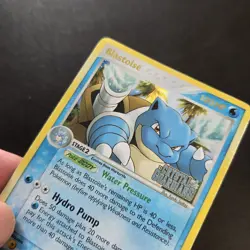 Pokemon Card - Blastoise EX Crystal Guardians 14/100 Reverse Holo Rare - Image 2