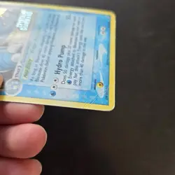 Pokemon Card - Blastoise EX Crystal Guardians 14/100 Reverse Holo Rare - Image 4