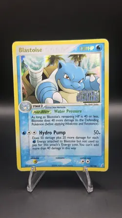Blastoise 14/100 [Reverse Holo] - MP - Crystal Guardians Rare Pokemon Card - Image 1