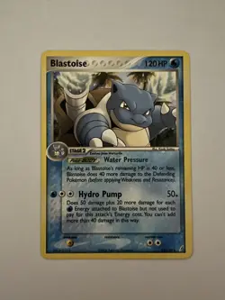 Blastoise 14/100 EX Crystal Guardians Non-Holo Regular Rare Pokemon Card NM - Image 1