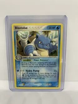 Blastoise 14/100 Non Holo Crystal Guardians - Pokemon Card - NM - Image 5