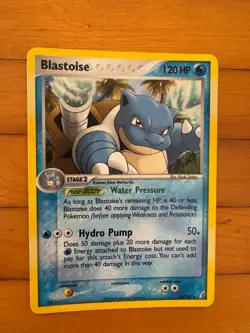 Blastoise 2006 EX Crystal Guardians 14/100 Holo Pokemon Card - Image 1