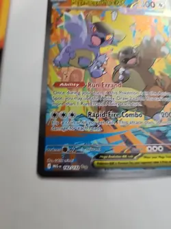 2025 Pokemon Mega Evolution Kangaskhan ex Special Illustration Rare #182/132 - Image 3