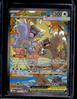 2025 Pokemon Mega Evolution Kangaskhan ex Special Illustration Rare #182/132 - Image 1