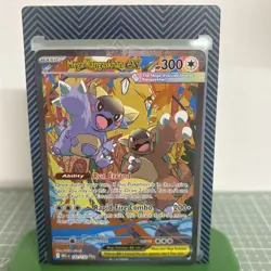 2025 Pokemon Mega Kangaskhan Ex 182/132 Special Illustration Rare Mega Evolution - Image 1
