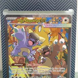 2025 Pokemon Mega Kangaskhan Ex 182/132 Special Illustration Rare Mega Evolution - Image 2