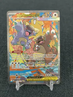 2025 Pokemon Mega Kangaskhan Ex 182/132 Special Illustration Rare Mega Evolution - Image 1