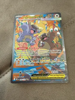 2025 Pokemon Mega Kangaskhan Ex 182/132 Special Illustration Rare Mega Evolution - Image 1
