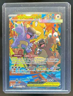 2025 Pokemon Mega Evolution Kangaskhan ex Special Illustration Rare #182/132 - Image 1