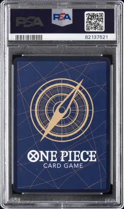 2023 ONE PIECE JPN OP04-KINGDOMS OF INTRIGUE #014 MONKEY D. LUFFY PSA 10 - Image 2