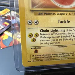 Pokemon TCG 1999 Jungle Unlimited Non-Holo Rare Electrode 18/64 LP Condition - Image 5