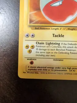 Pokemon TCG Electrode Jungle 18/64 Unlimited Rare LP Condition Non Holo - Image 5