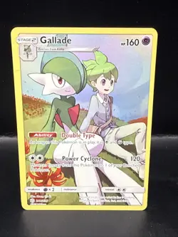 Pokemon TCG Gallade Holo Secret Rare Card Sun & Moon Cosmic Eclipse 244/236 - Image 1