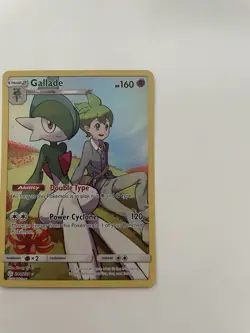 Pokemon TCG Gallade Holo Secret Rare Card Sun & Moon Cosmic Eclipse 244/236 - Image 2