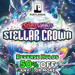 Pokemon - Stellar Crown - Reverse Holo Cards - Scarlet & Violet Singles - Image 1