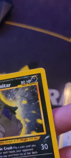 Shining Tyranitar 113/105 Neo Destiny Secret Rare Holo Vintage WOTC Pokemon TCG - Image 5