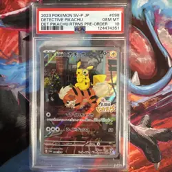 Detective Pikachu - 098/SV-P 098/SV-P Sv-P Promotional Cards Holo (Japanese) - Image 1