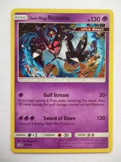 Pokemon TCG Black Star Promo Dawn Wings Necrozma SM106 - NM - Image 1