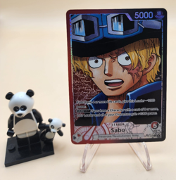 Sabo (Alt Art) OP13-004 L Carrying on His Will - ONE PIECE Card Game English - Image 1