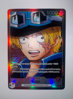 Sabo (Alt Art) OP13-004 L Carrying on His Will - ONE PIECE Card Game English - Image 1