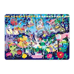 Digimon TCG - Playmat and Card Set 2: Floral Fun - Premium Bandai - Sealed - Image 2
