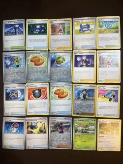 Pokemon TCG Playable Trainer 20 Card God Lot Pokegear 3.0 Pokestop Irida NM B - Image 1