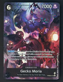 Gecko Moria (Alternate Art) PRB02-013 Premium Booster -The Best- Vol. 2 Foil - Image 1