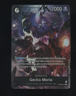 Gecko Moria PRB02-013 Alternate Art Rare Foil The Best Vol.2 One Piece TCG - Image 1