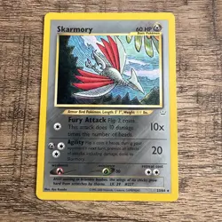 Pokemon TCG Cards Skarmory 23/64 Neo Revelation Rare LP - Image 1