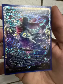 MTG - Lorwyn Eclipsed - 2025 - NM - Moonshadow - Showcase Fracture Foil - M0396 - Image 2