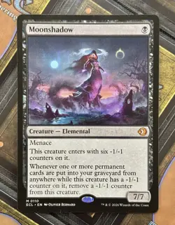 MTG - Lorwyn Eclipsed - Moonshadow - M 0110 - Non Foil - M/NM - Image 1