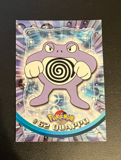 1999 Topps Pokemon Blue Logo TV Animation Edition Quappo #62 - Image 1