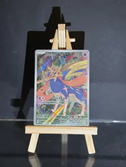 Pokemon TCG Zacian 100/094 Me02: Phantasmal Flames Illustration Rare Near Mint - Image 1