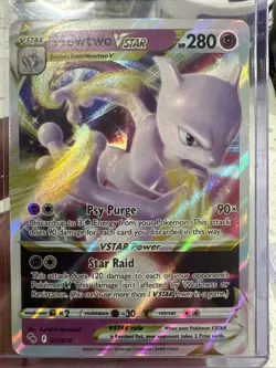 Mewtwo Vstar 031/078 Pokemon GO Ultra Rare 2022 Pokemon - Image 1